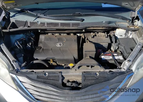 2011 Toyota Sienna Xle V6 из США, поврежденный, VIN 5TDYK3DC6BS005223